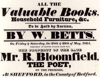 Bloomfield sale poster